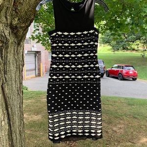 Black and White M Missoni Dress - size 38